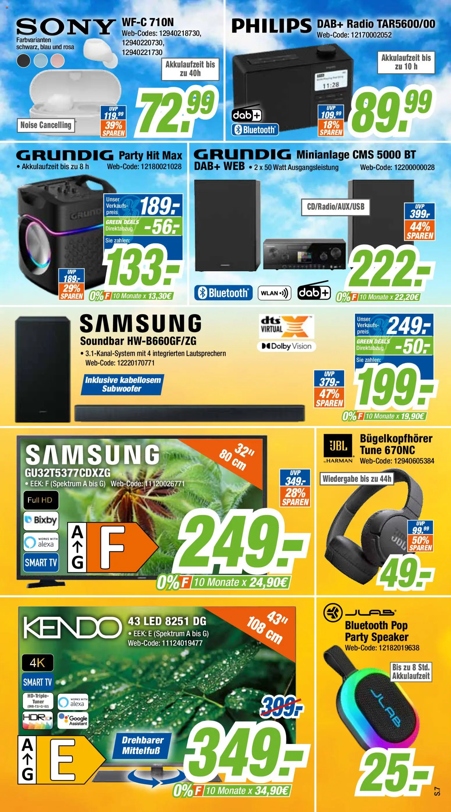 Expert Giessen – gültig ab 24.01.2026 | Seite: 7 | Produkte: Sony, Smart TV, Soundbar, TV