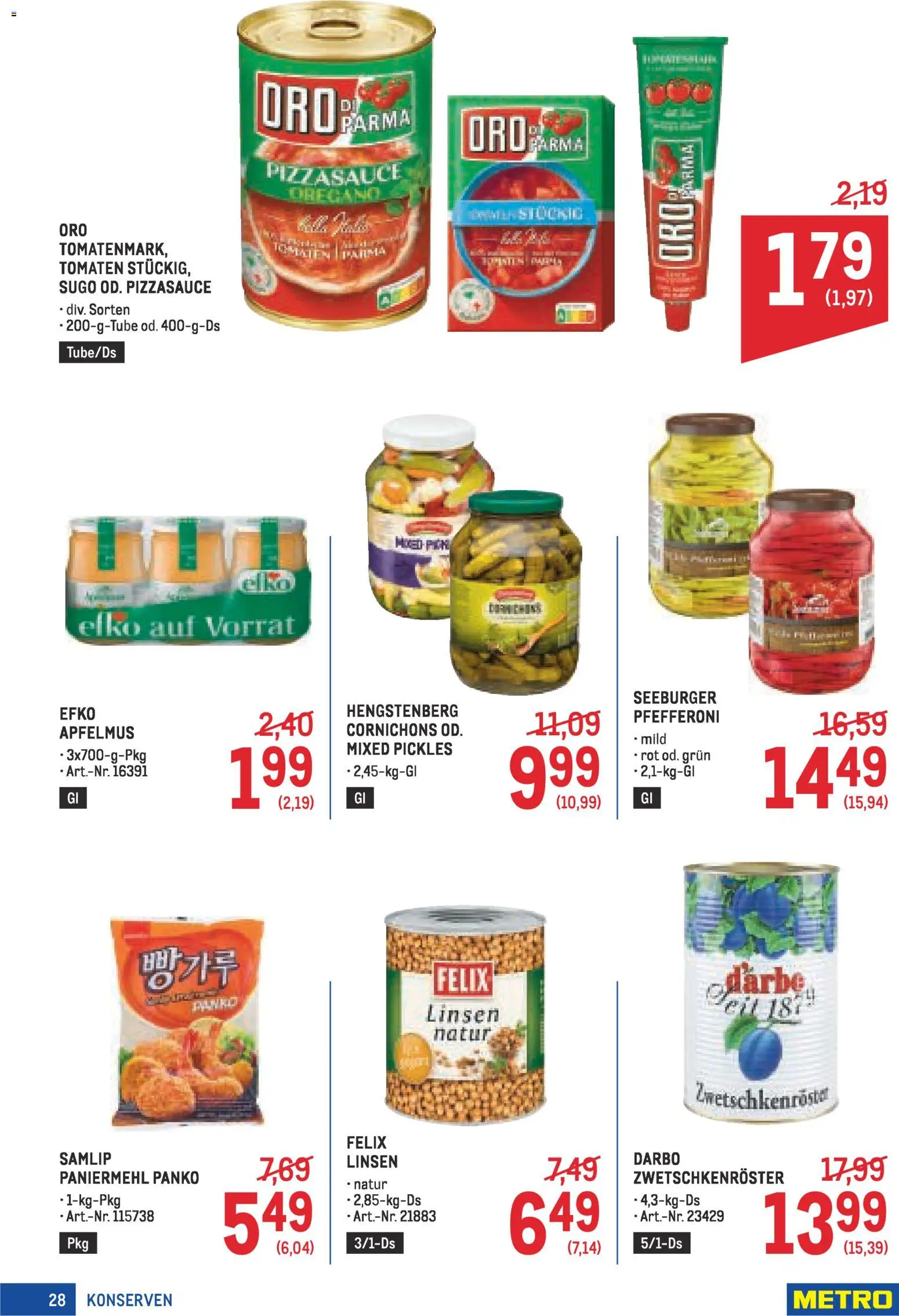 Metro Profi gültig ab 22.01.2026 | Seite: 28 | Produkte: Tomaten