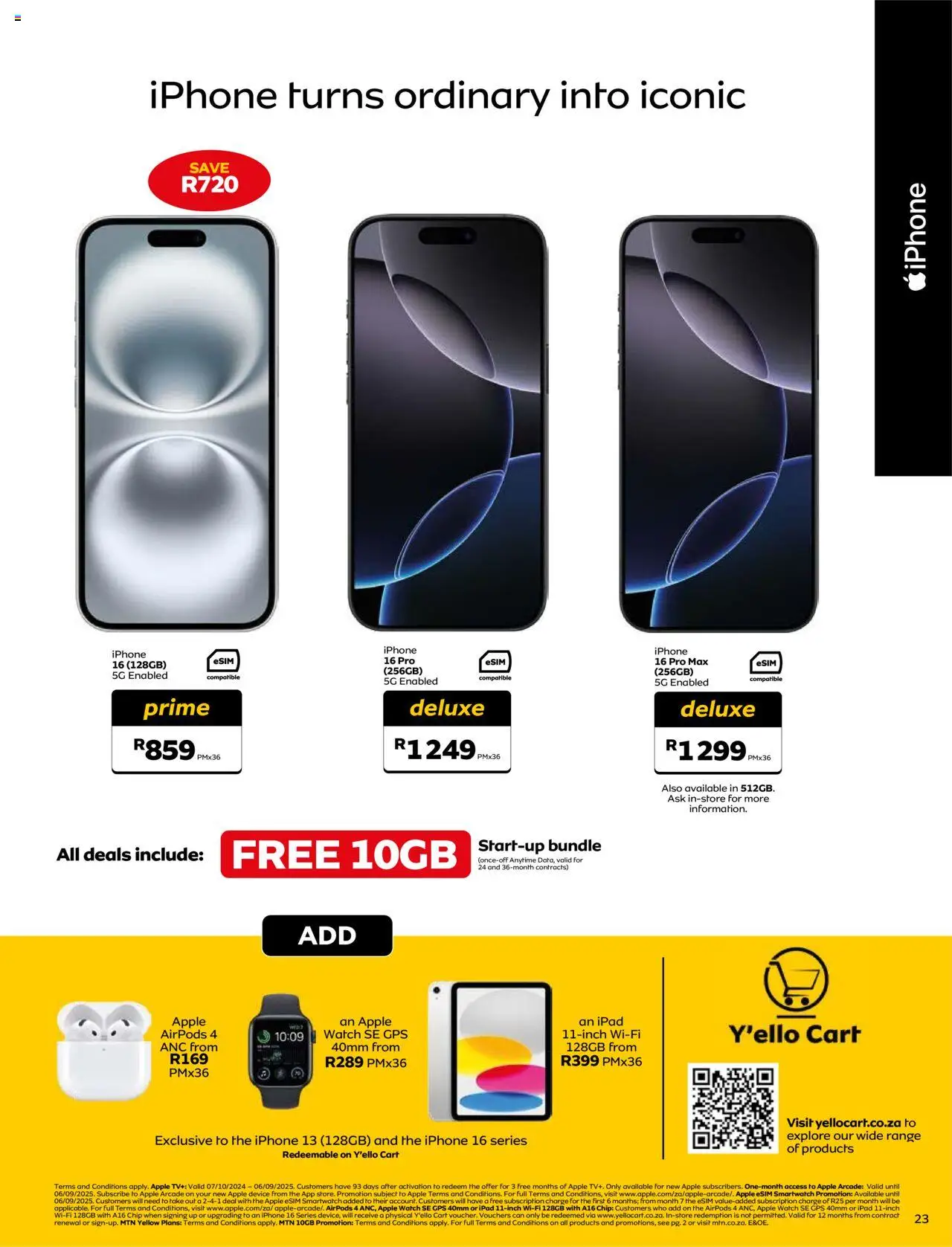 MTN Deals │ valid from 07.08.2025 | Page: 23 | Products: Watch, Smartwatch, TV