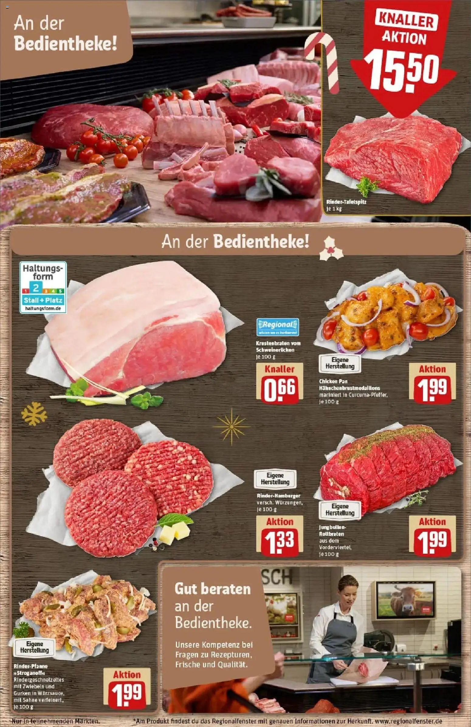 Rewe prospekt Herzberg	 – gültig ab 07.12.2025 | Seite: 10 | Produkte: Krustenbraten, Zwiebeln, Schweinerucken, Gurken