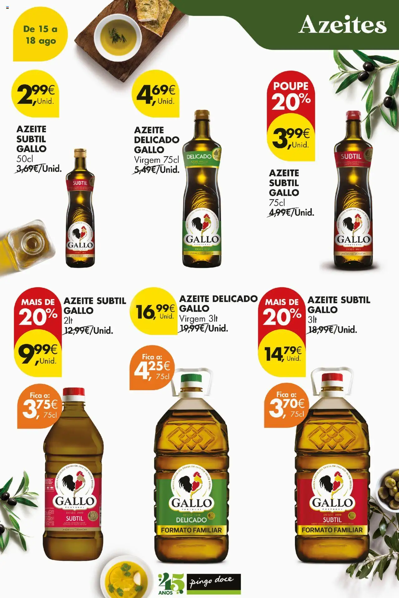 Pingo Doce Poupe este Fim de Semana │ válido de 15.08.2025 | Página: 13 | Produtos: Azeite