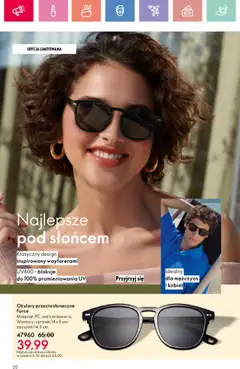 Oriflame Katalog 10 2025 od 06.07.2025 | Strona: 20 | Produkty: Okulary, Okulary przeciwsłoneczne