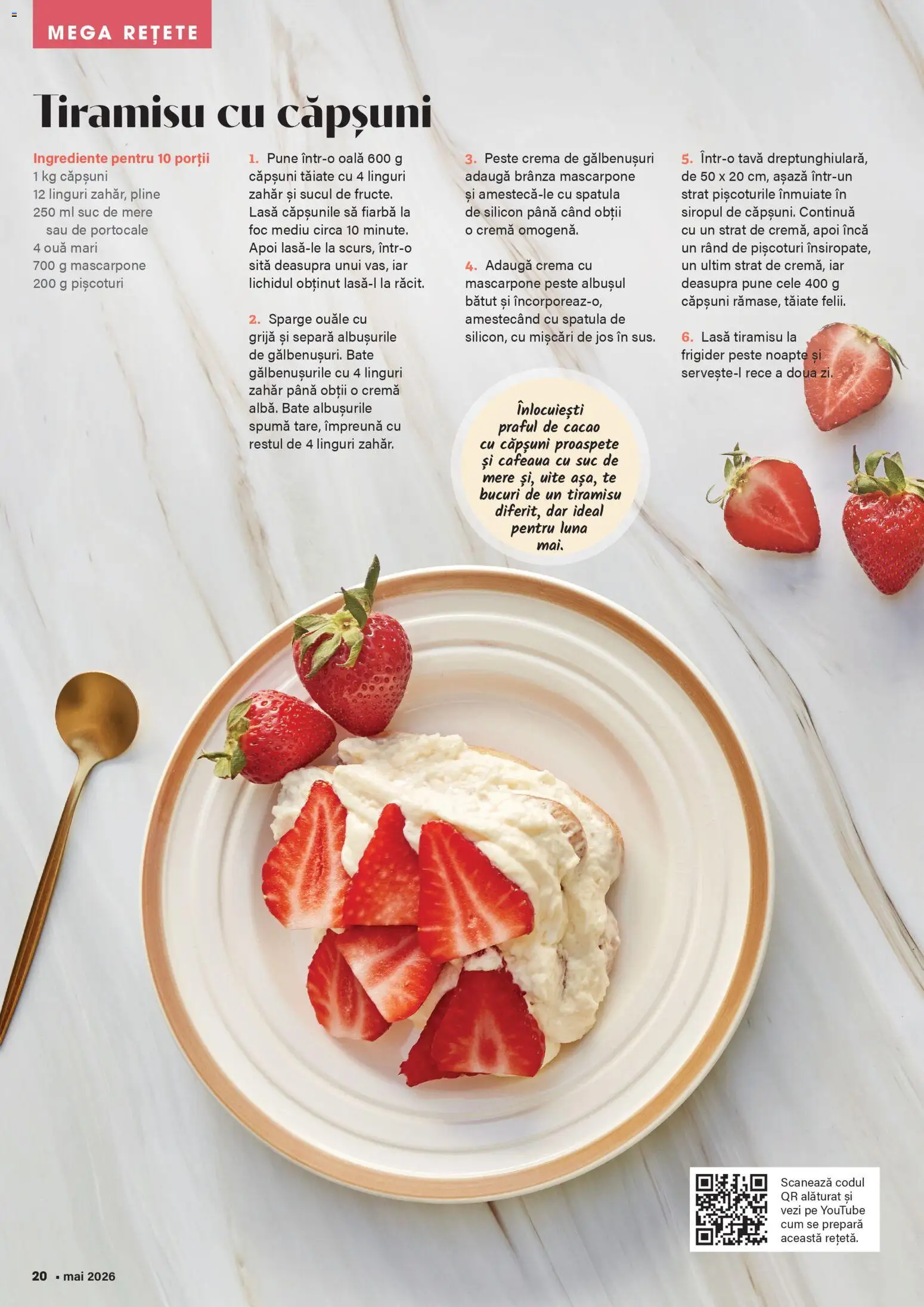 Noul catalog Mega Image – valabil de la 23.04.2026 | Pagină: 20 | Produse: Linguri, Brânză, Mere, Portocale