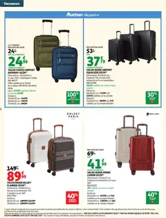 Auchan - Prévisualisation de Auchan - Valises et vacances valide à partir de 03.02.2026 | Page: 2 | Produits: Élastiques, Combinaison, Chocolat, Valise