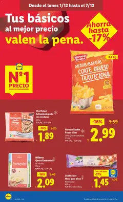 Vista previa Chef Select Salteado de pollo con verduras, Salteado de pollo con verduras, 450 g válido desde el 01.12.2025 | Página: 8