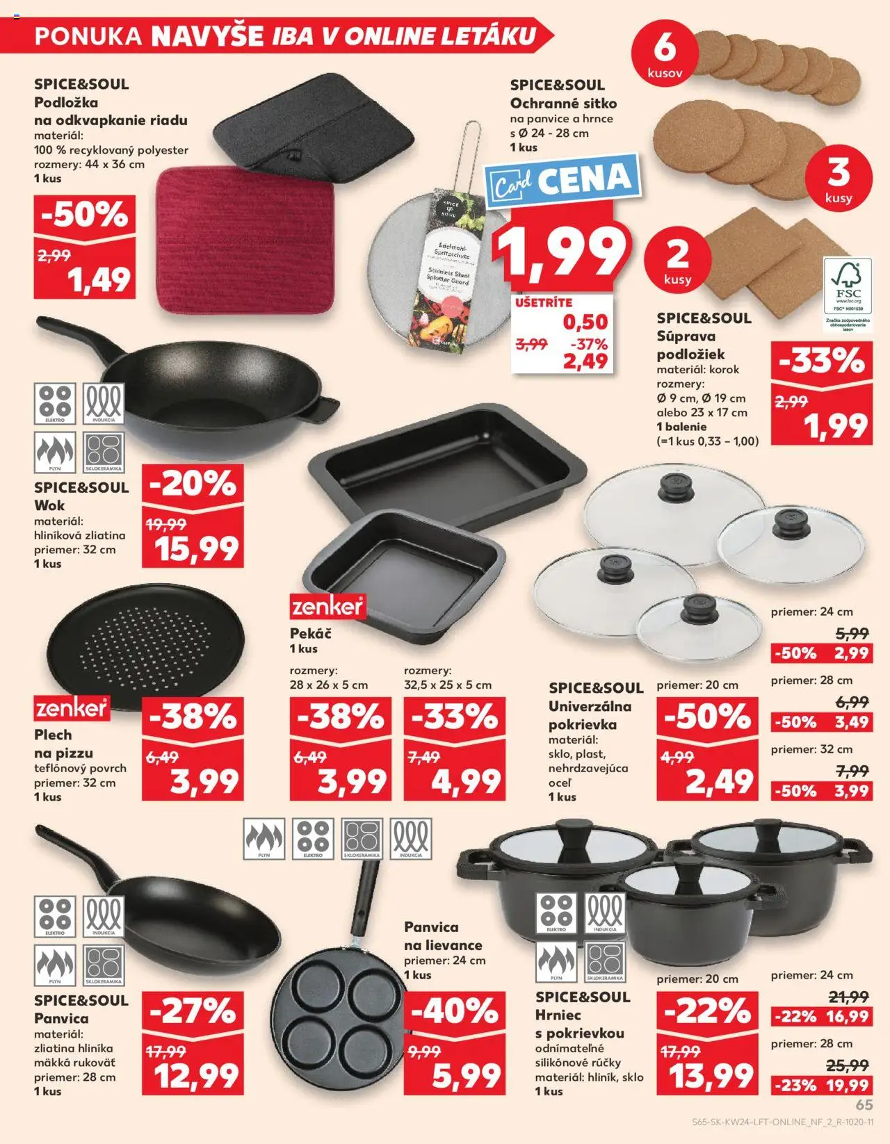 Kaufland Bratislava-Rača │ platný od 12.06.2025 | Strana: 65 | Produkty: Indukcia, Panvica