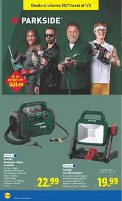 Vista previa Lidl folleto de bazar válido desde el 26.01.2026 | Página: 18 | Productos: Inflador, Adaptador, Batería