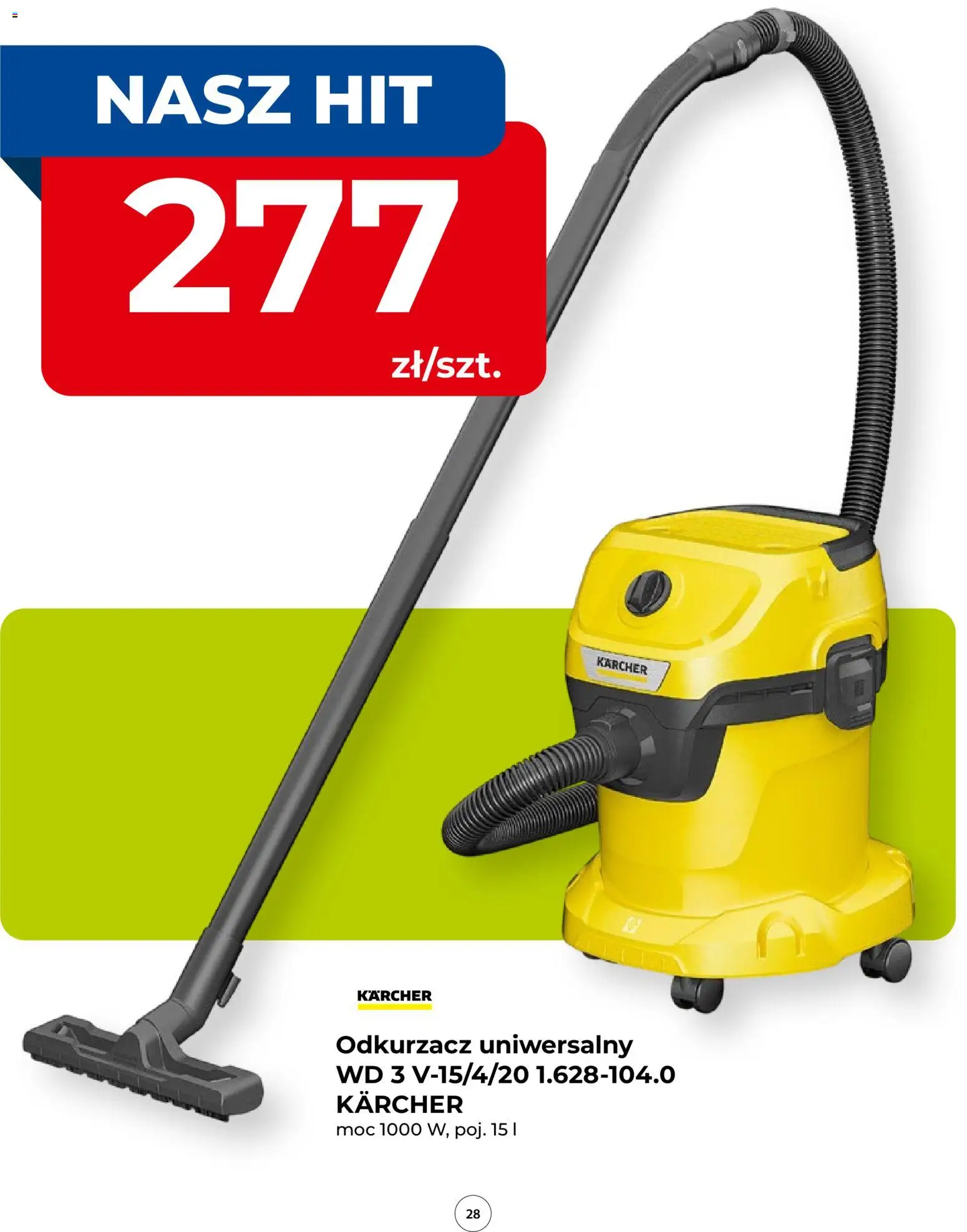 Mrówka gazetka od 23.04.2026 | Strona: 28 | Produkty: Odkurzacz