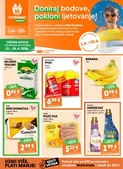 Studenac Katalog - Pregled kataloga iz trgovine Studenac, vrijedi od 22.04.2026