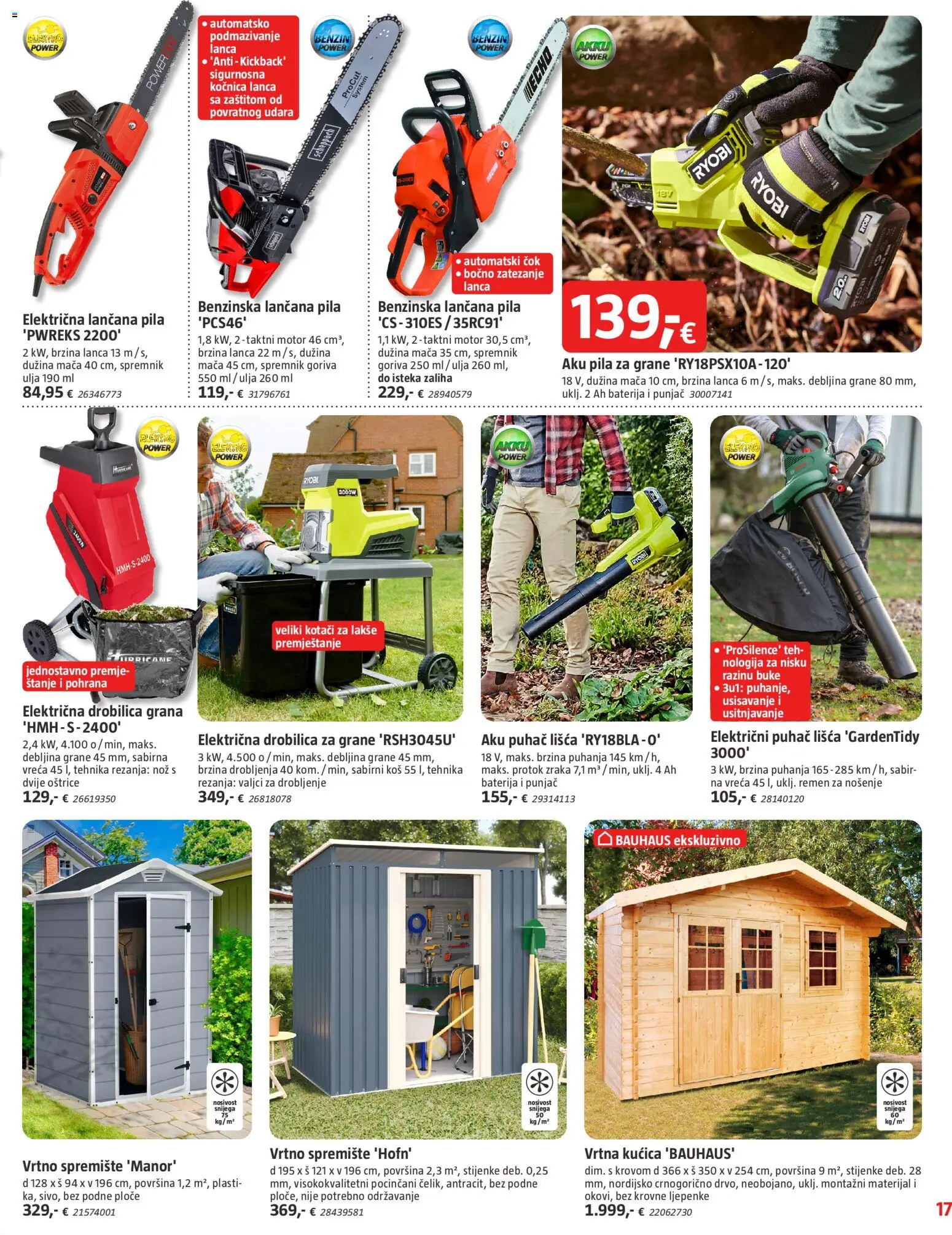 Bauhaus katalog | vrijedi od 06.11.2025 | Stranica: 17