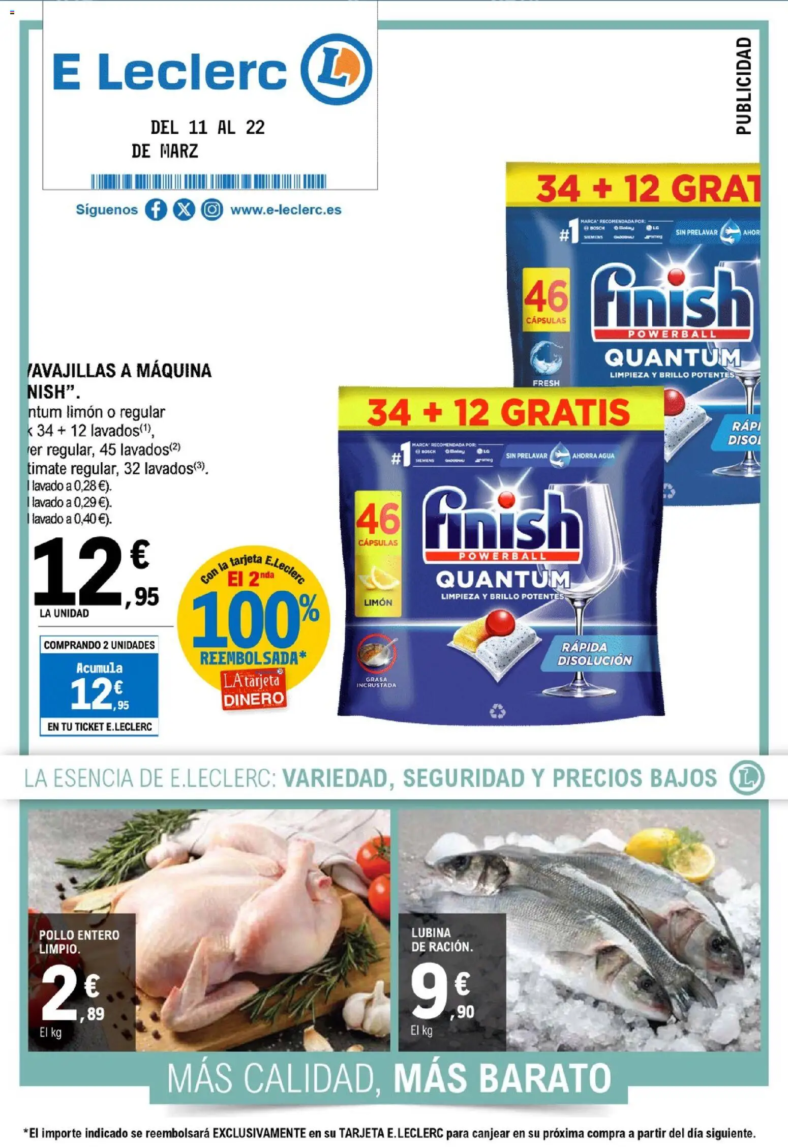 E.Leclerc folleto │ válido desde el 11.03.2026 | Página: 1