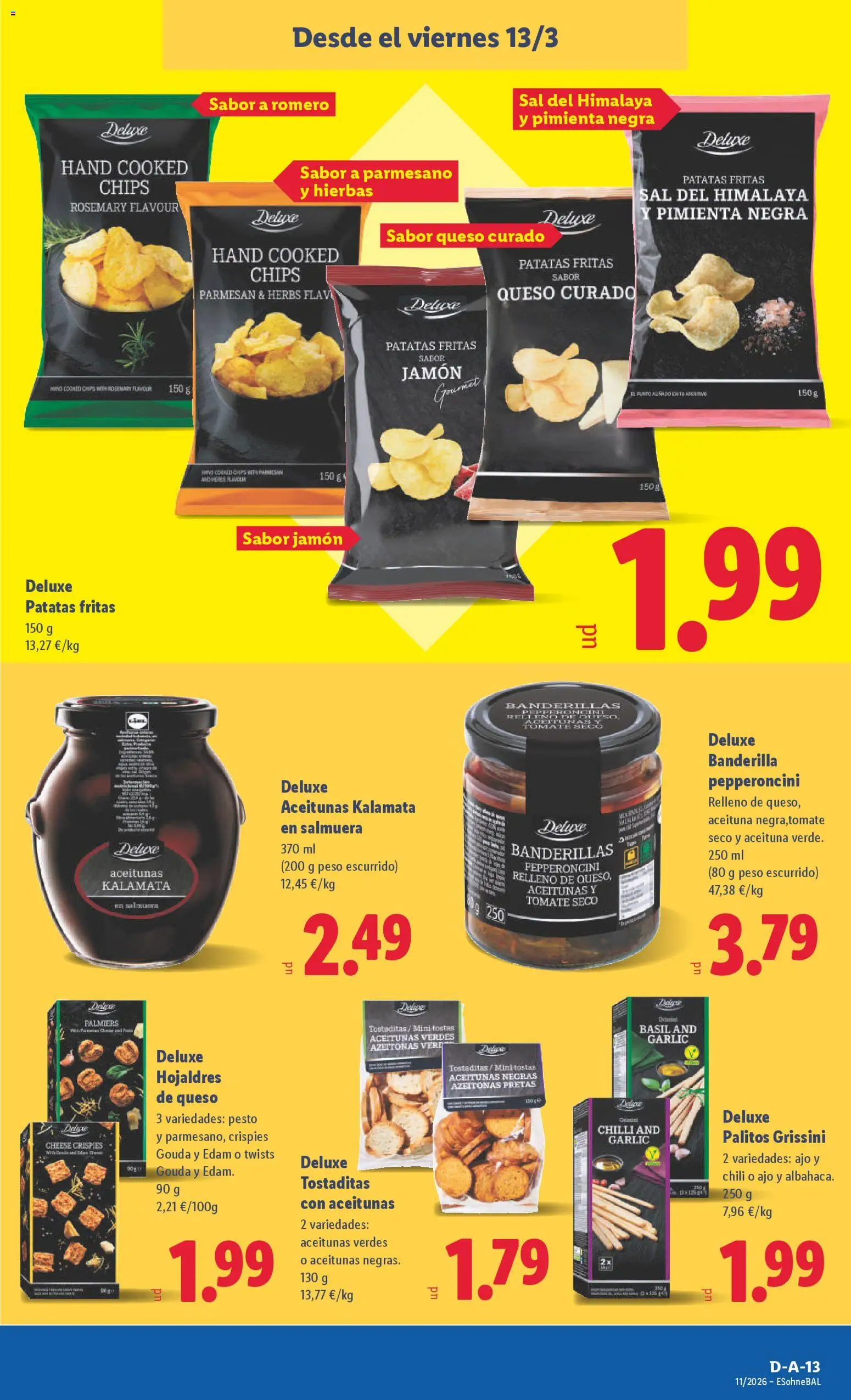 Lidl folleto │ válido desde el 09.03.2026 | Página: 41 | Productos: Queso, Jamón, Peso