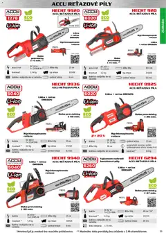 Hecht leták platný od 30.10.2025 | Strana: 33 | Produkty: Reťazová píla, Píla, Nabíjačka