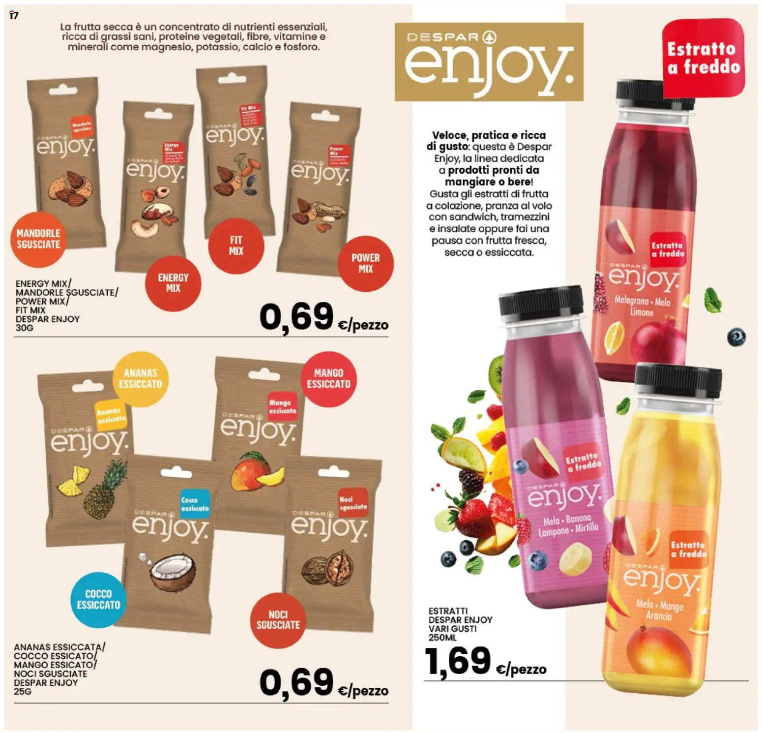 Volantino Interspar del 09.04.2026 | Pagina: 17 | Prodotti: Limone, Noci, Lampone, Arancia