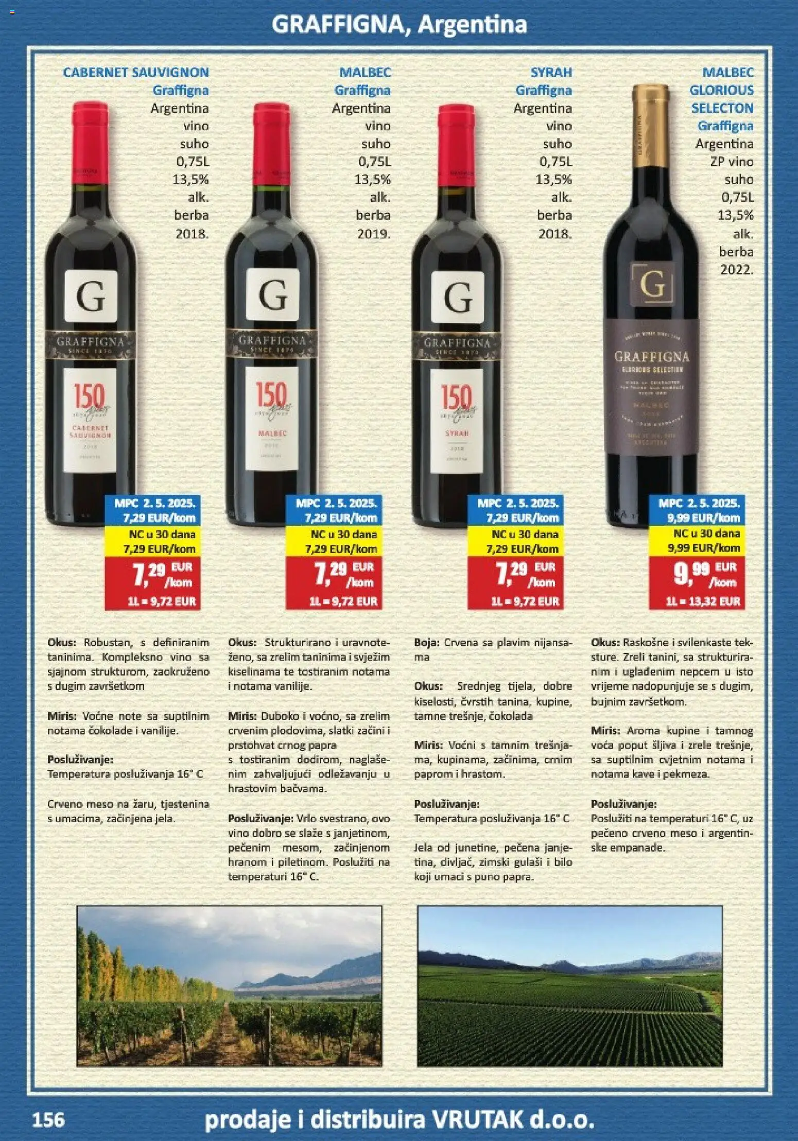 Vrutak katalog | vrijedi od 01.11.2025 | Stranica: 156 | Proizvodi: Miris, Čokolada, Vino, Šljiva