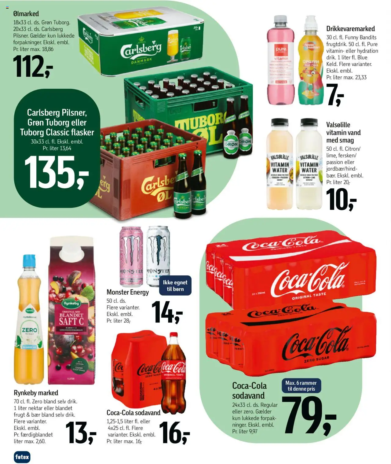 Føtex tilbudsavis – gyldig fra 12.09.2025 | Side: 31 | Produkter: Rammer, Sodavand, Is, Cola