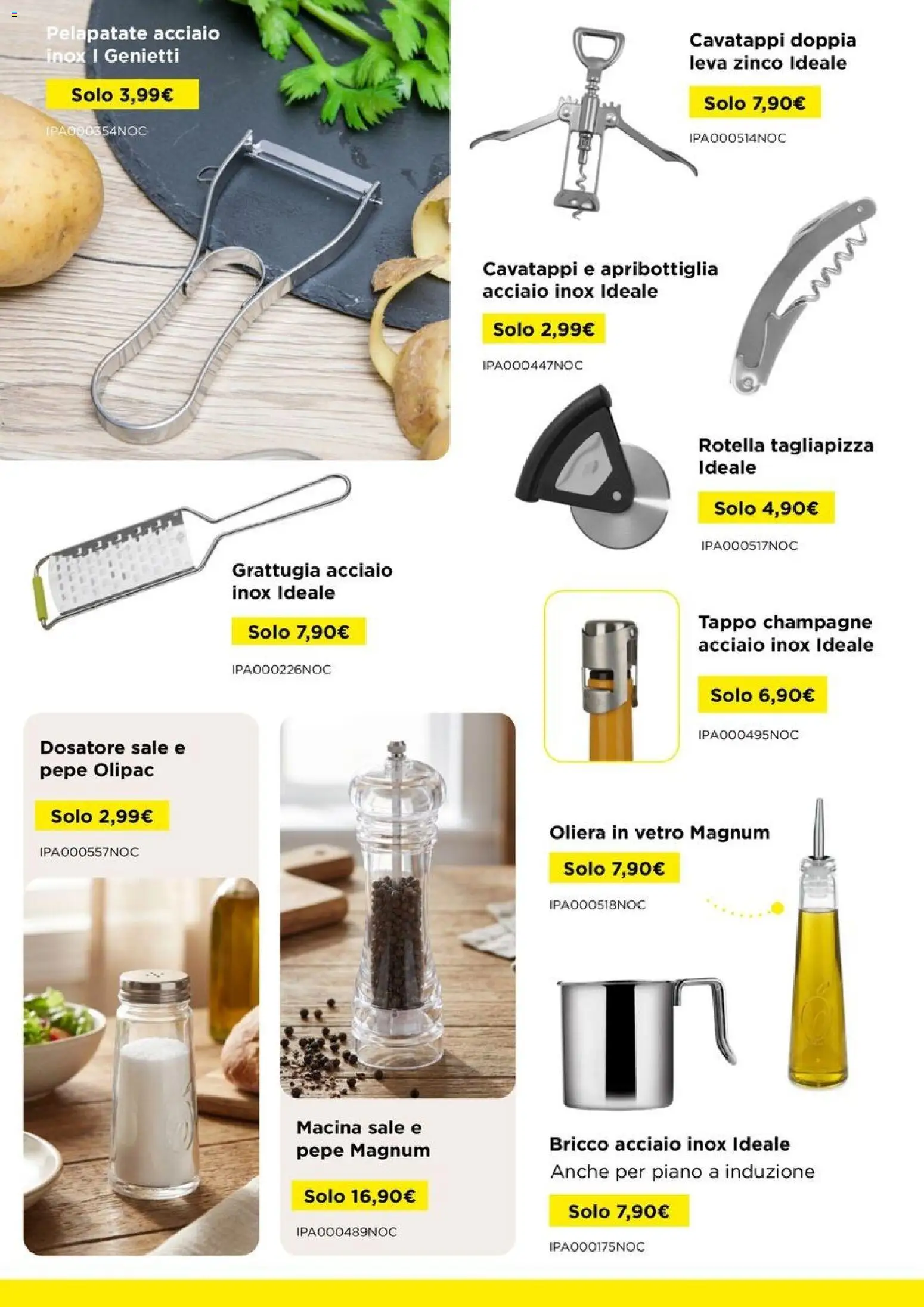 Volantino Kasanova del 15.01.2026 | Pagina: 23 | Prodotti: Cavatappi, Sale, Pepe, Champagne