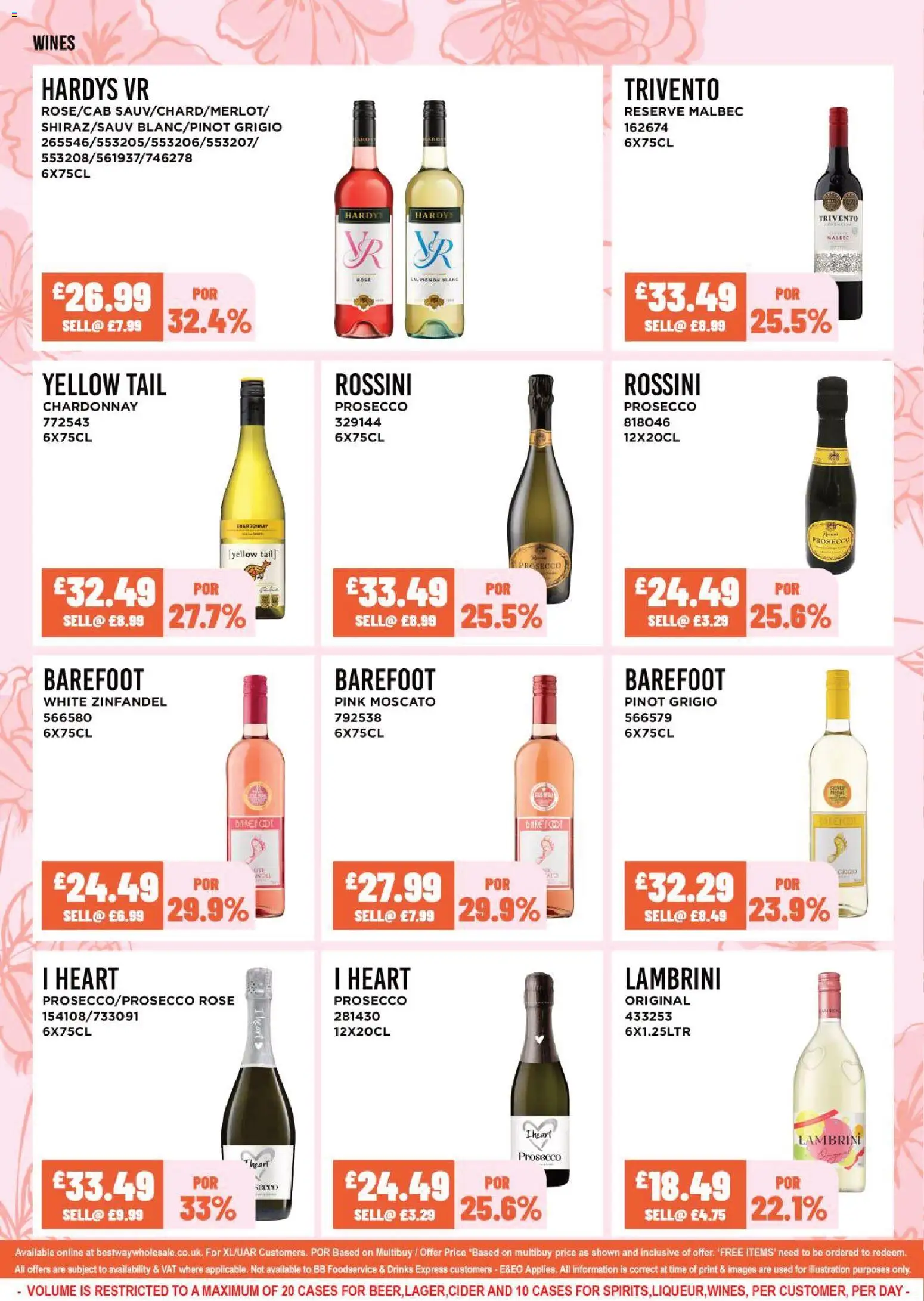 {H1} | Page: 6 | Products: Prosecco