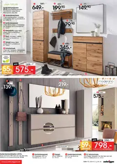 Zurbrüggen Italienische Wochen ab 11.04.2026 gültig | Seite: 13 | Produkte: Spiegel, Garderobenschrank, Hakenleiste