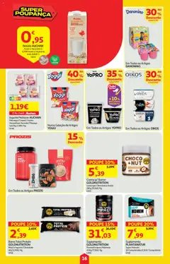 Pré-visualização Auchan folheto válido de 16.10.2025 | Página: 16 | Produtos: Aveia, Nestlé, Chocolate, Creme