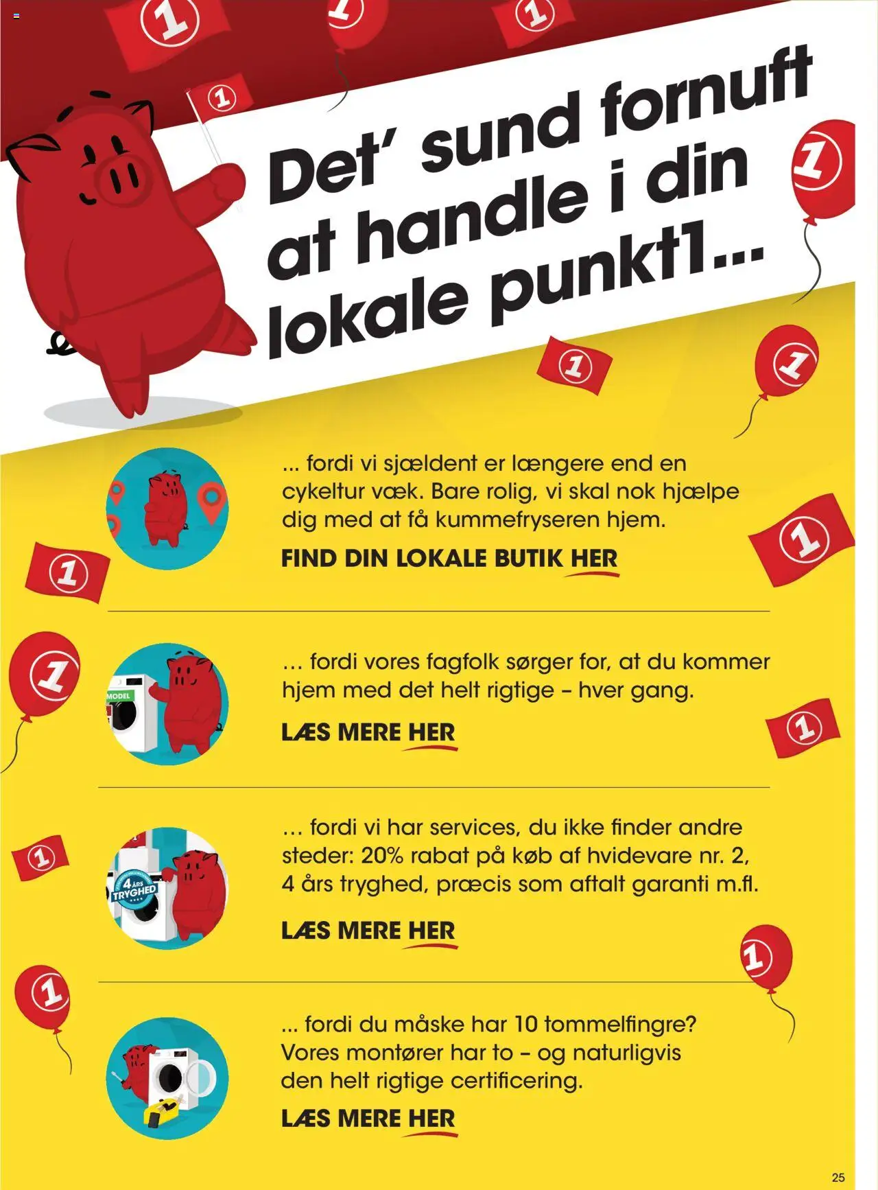 Punkt1 tilbudsavis – gyldig fra 20.10.2025 | Side: 25 | Produkter: Maske, Søm