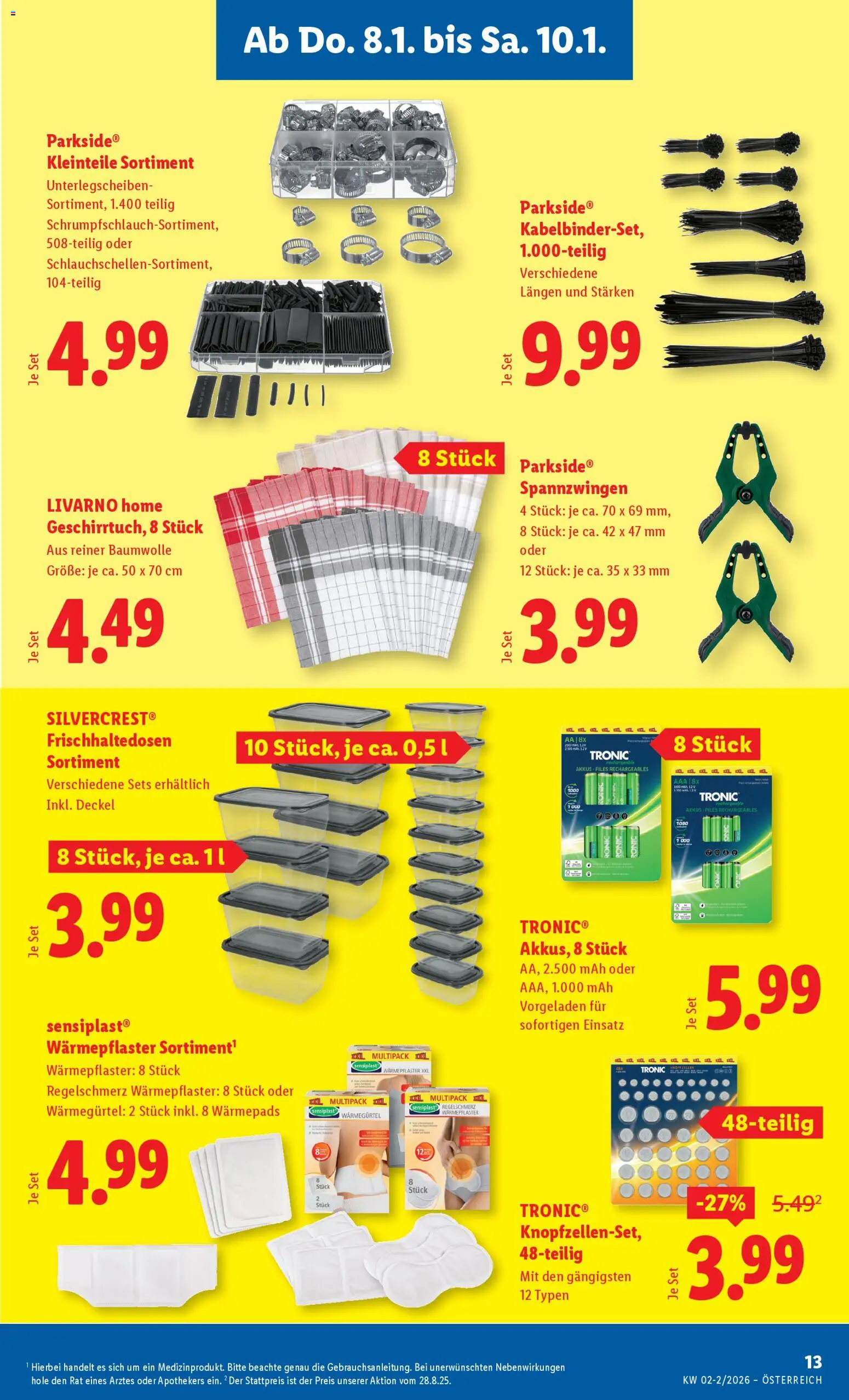 Lidl Flugblatt - Altenmarkt im Pongau, St. Johann im Pongau, Zell am See gültig ab 08.01.2026 | Seite: 15