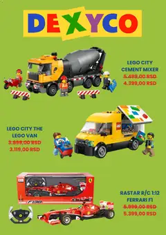 Dexy co katalog - pregled Dexy co kataloga - važi od 20.03.2026 | Strana: 5 | Proizvode: Lego