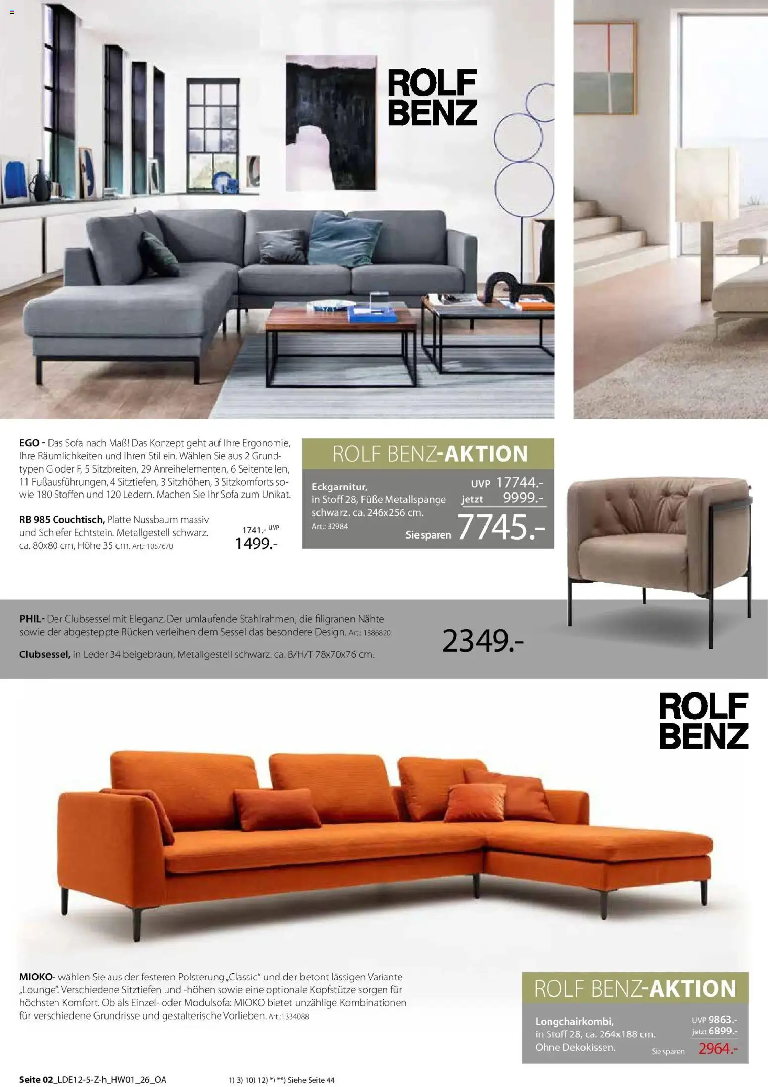 Zurbrüggen - Zurbrüggen: Ihr Einrichtungshaus der Extraklasse – gültig ab 18.01.2026 | Seite: 4 | Produkte: Sofa, Sessel