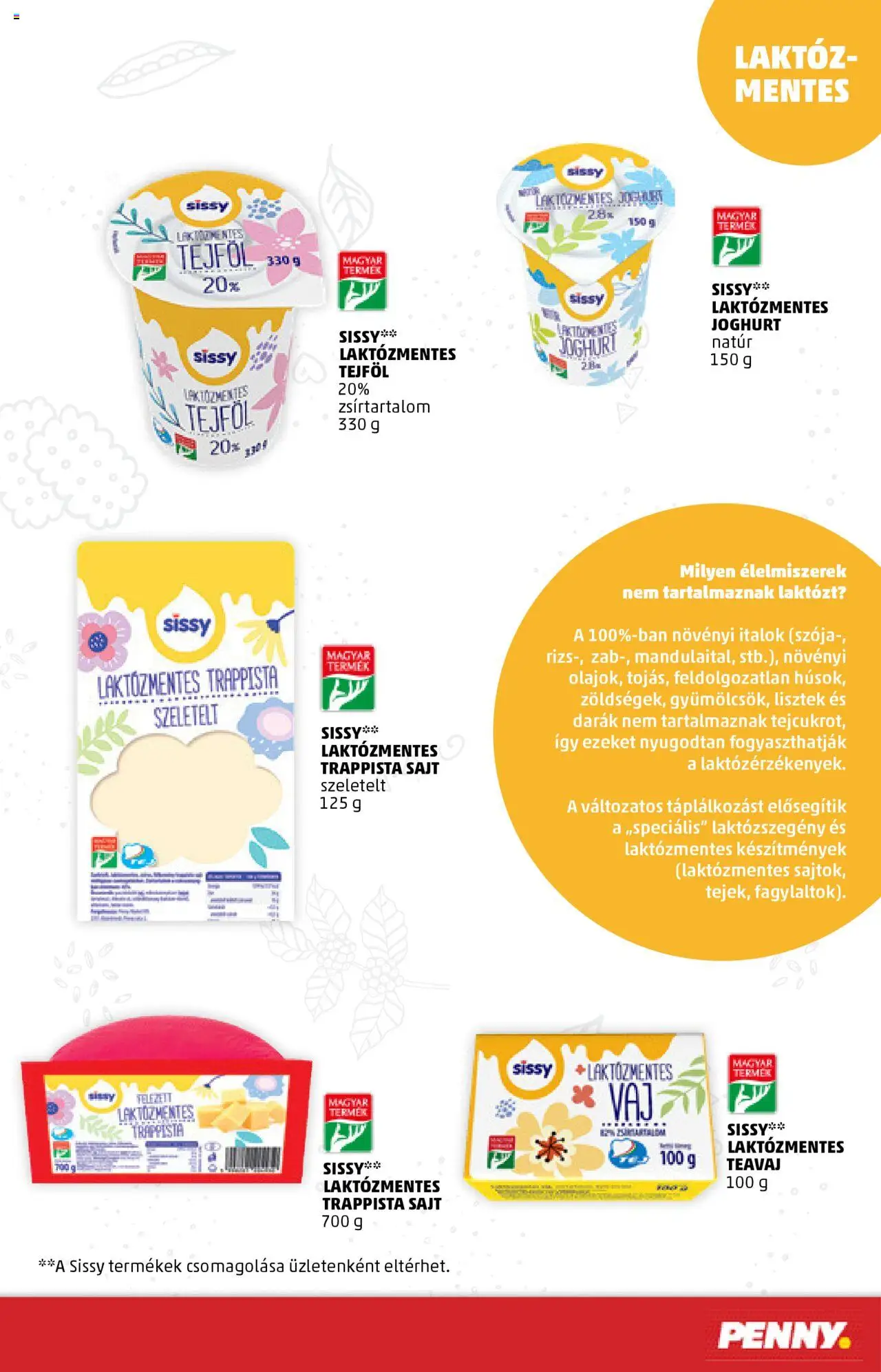 PENNY akciós ujság - amely érvényes a következő dátumtól: 01.04.2025 | Oldal: 3 | Termékek: Teavaj, Joghurt, Tejföl, Trappista sajt