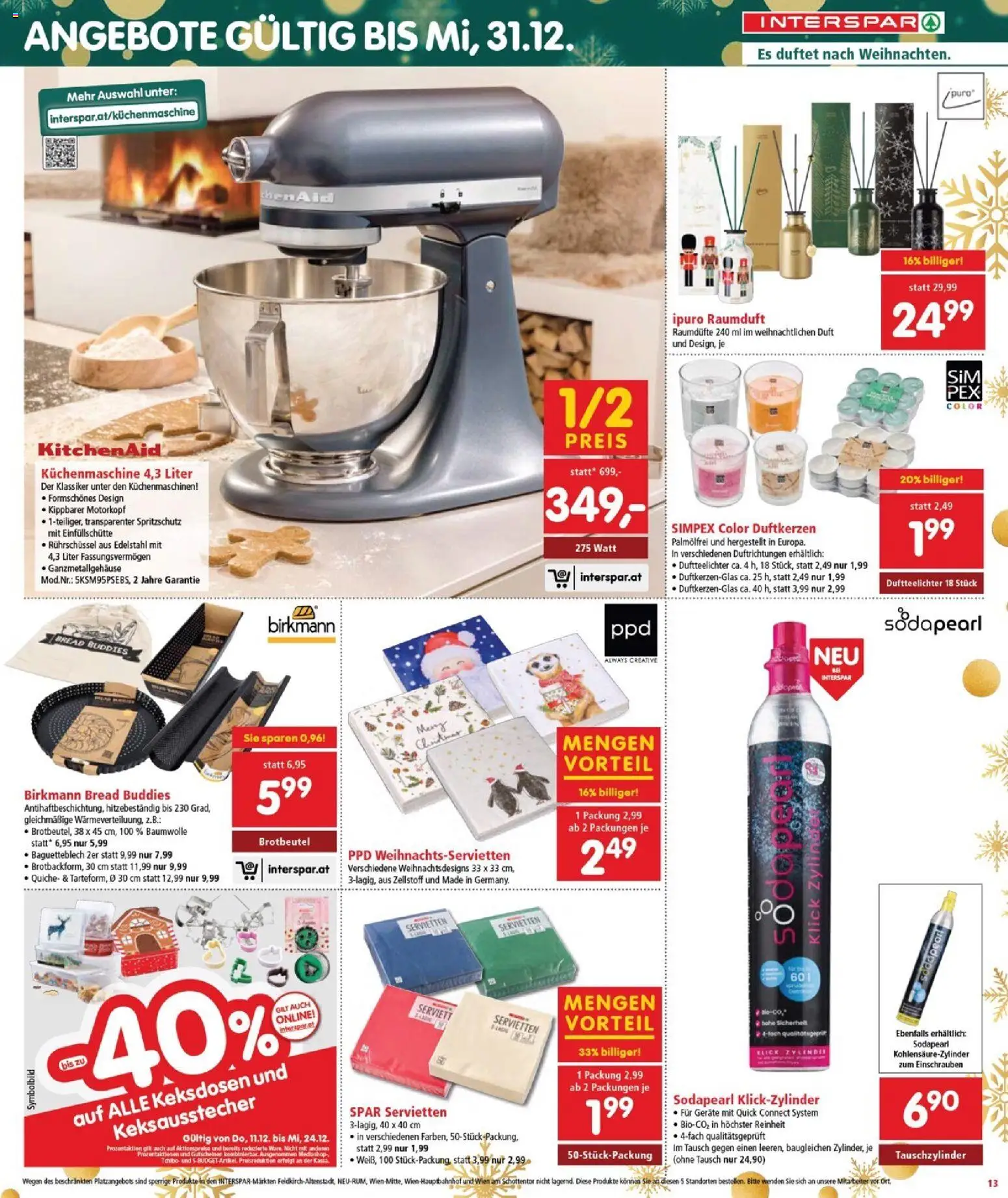 Interspar Flugblatt - Burgenland gültig ab 11.12.2025 | Seite: 14 | Produkte: Duft