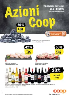 Coop - Una settimana di azioni ab 26.02.2026 gültig