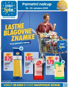 Eurospin katalog akcije – veljaven od 16.10.2025
