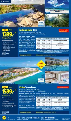 Lidl Reisen Dezember/Januar Reise-Highlights ab 12.12.2025 gültig | Seite: 32 | Produkte: Uhr