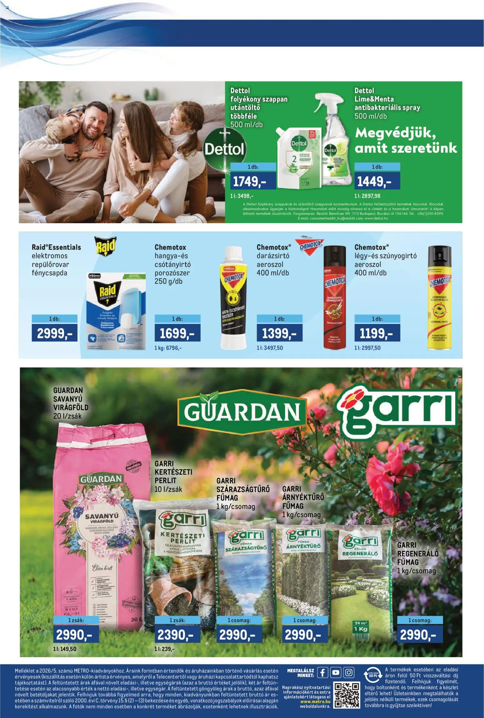 Metro akciós ujság - amely érvényes a következő dátumtól: 02.05.2026 | Oldal: 32 | Termékek: Szőlő, Folyékony szappan, Fűmag, Szappan