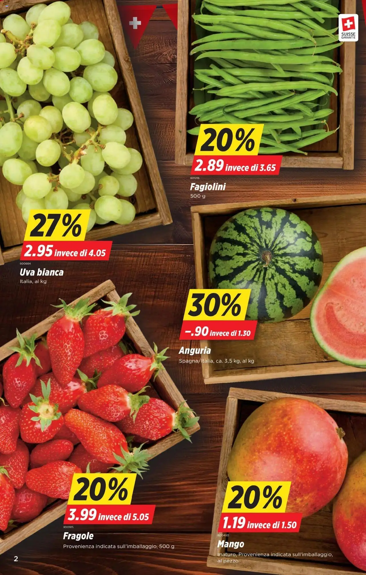 Denner Aktionen IT ab 29.07.2025 | Seite: 2 | Produkte: Mango