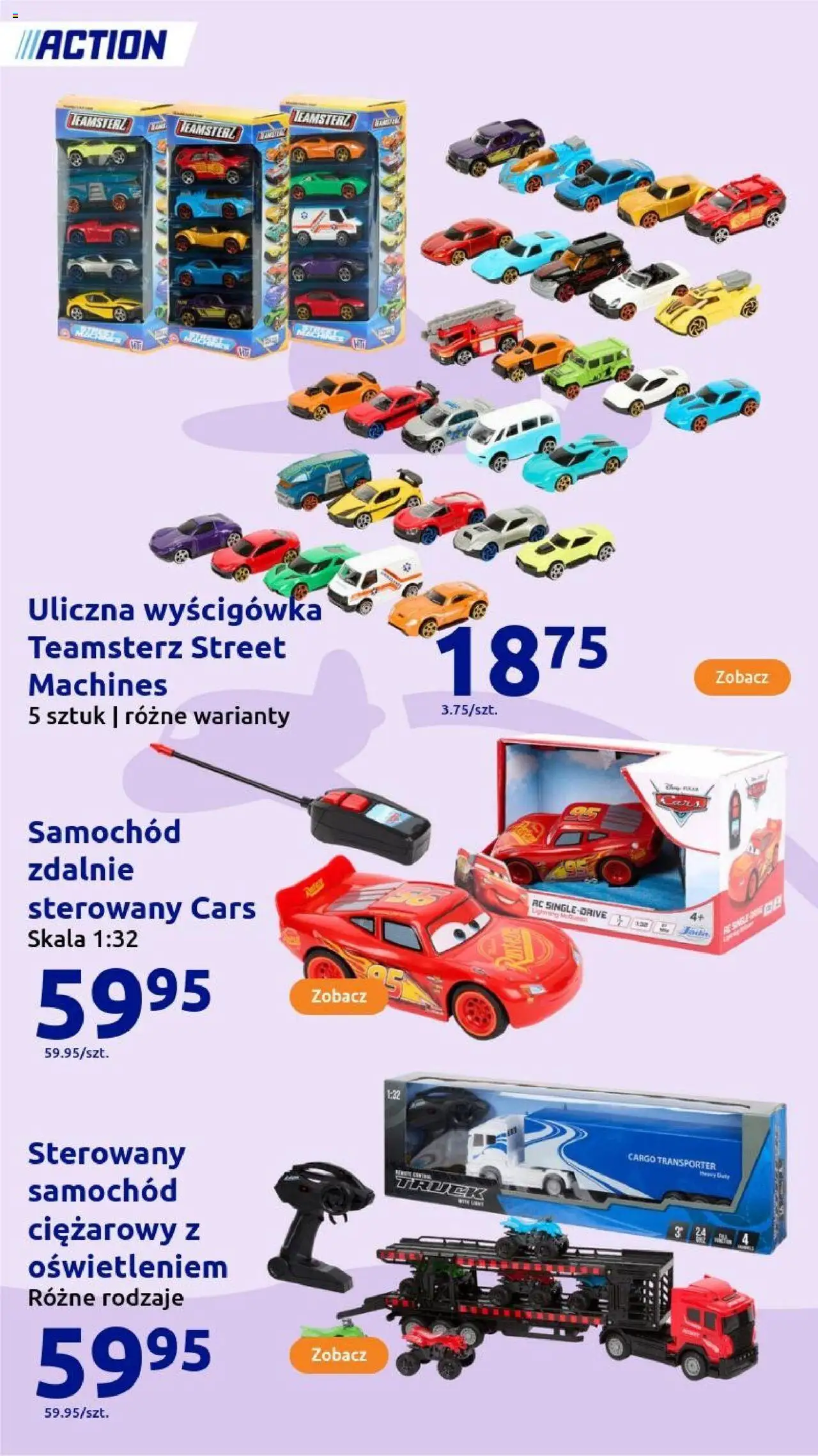 Action Gazetka - Presents od 24.09.2025 | Strona: 48 | Produkty: Samochód zdalnie sterowany