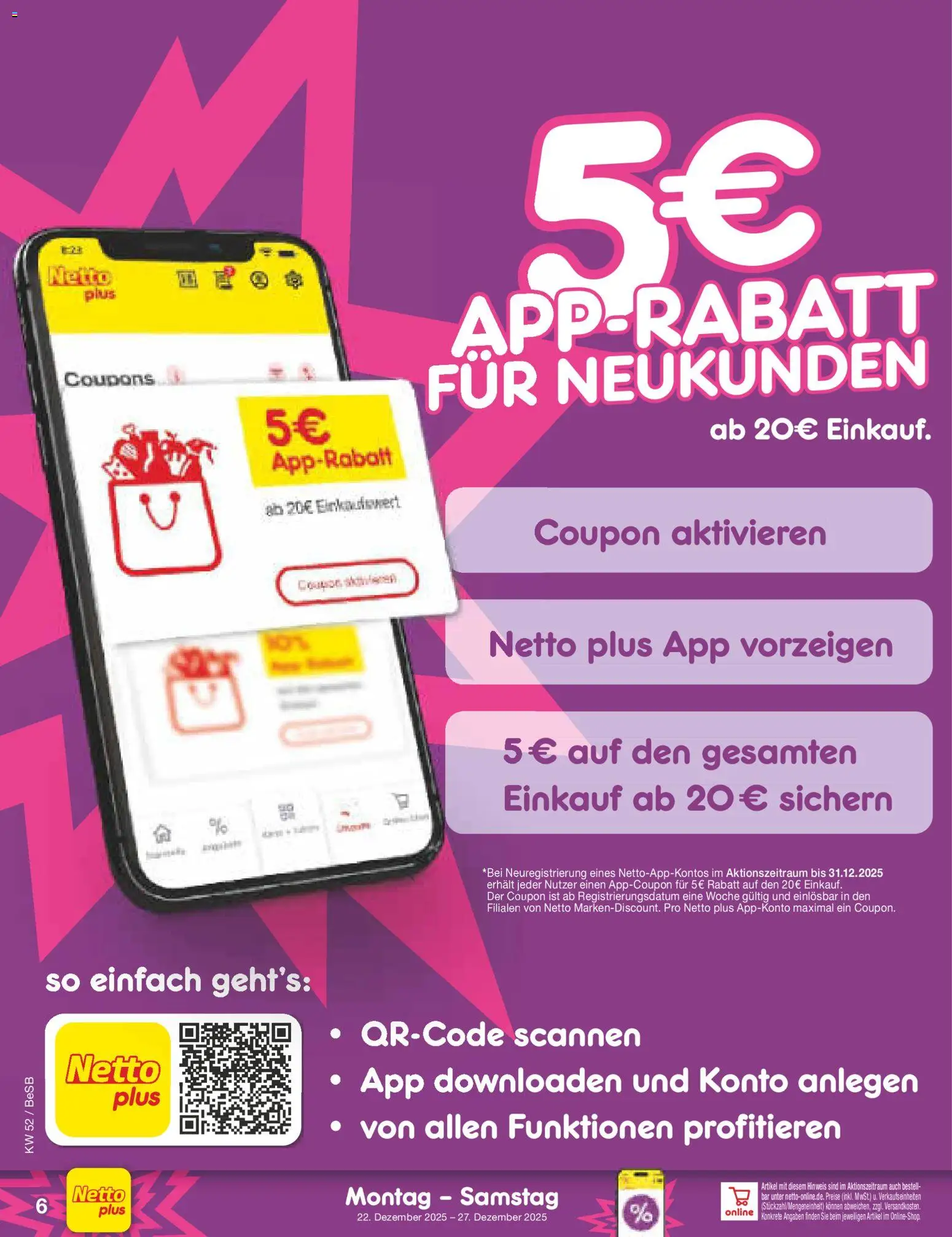 Netto Marken-Discount Prospekt 	 – gültig ab 22.12.2025 | Seite: 6