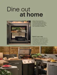 Preview of B&Q - Outdoor living valid from 23.02.2026 | Page: 120 | Products: Kitchen, Cabinet, Suit