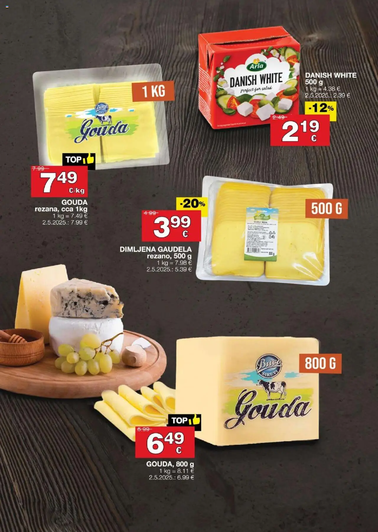 Stanić Diskont katalog | vrijedi od 18.09.2025 | Stranica: 5 | Proizvodi: Gouda