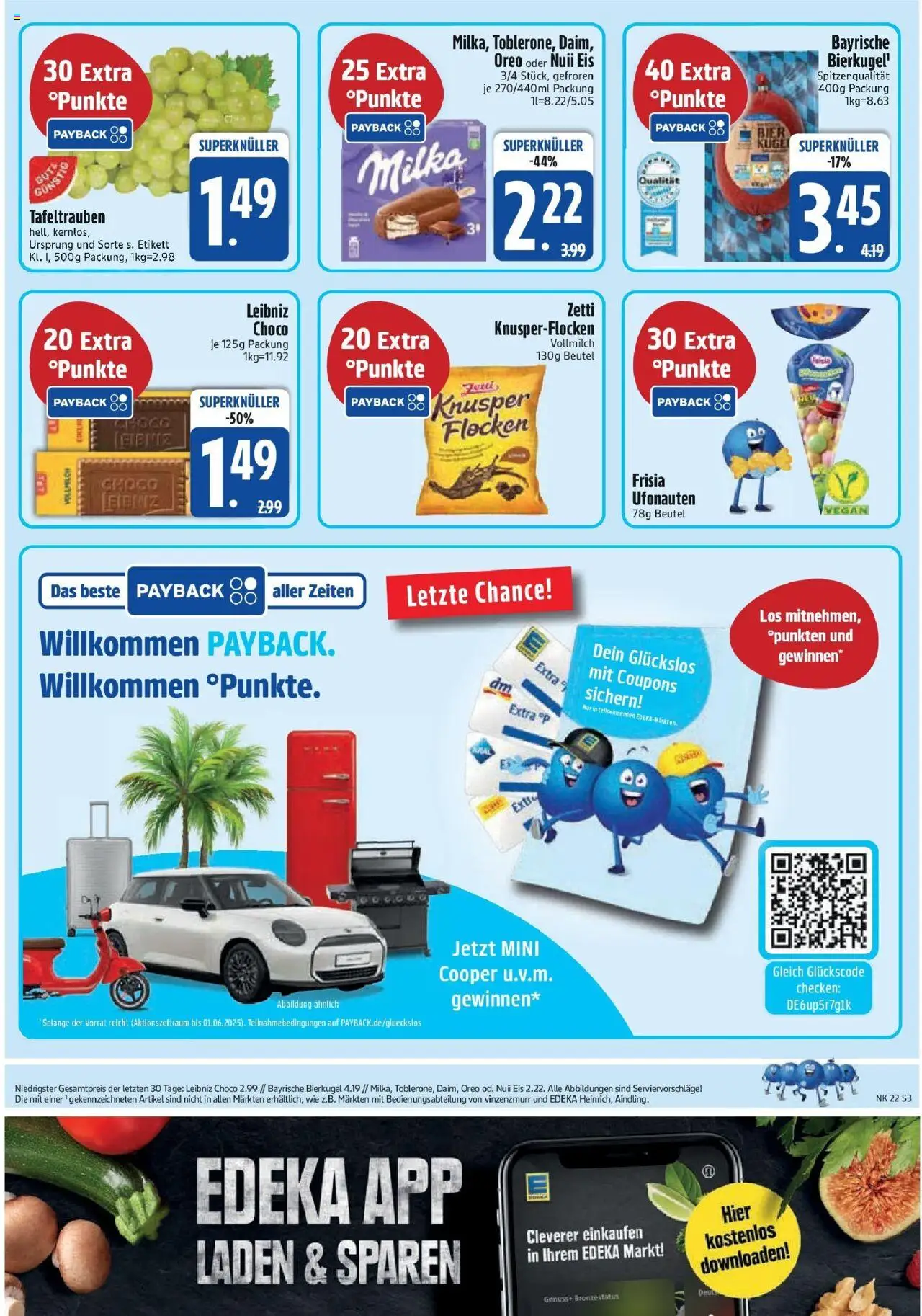 Edeka prospekt Bodenwöhr	 - gültig ab dem 25.05.2025 | Seite: 5 | Produkte: Nuii eis, Milka, Eis