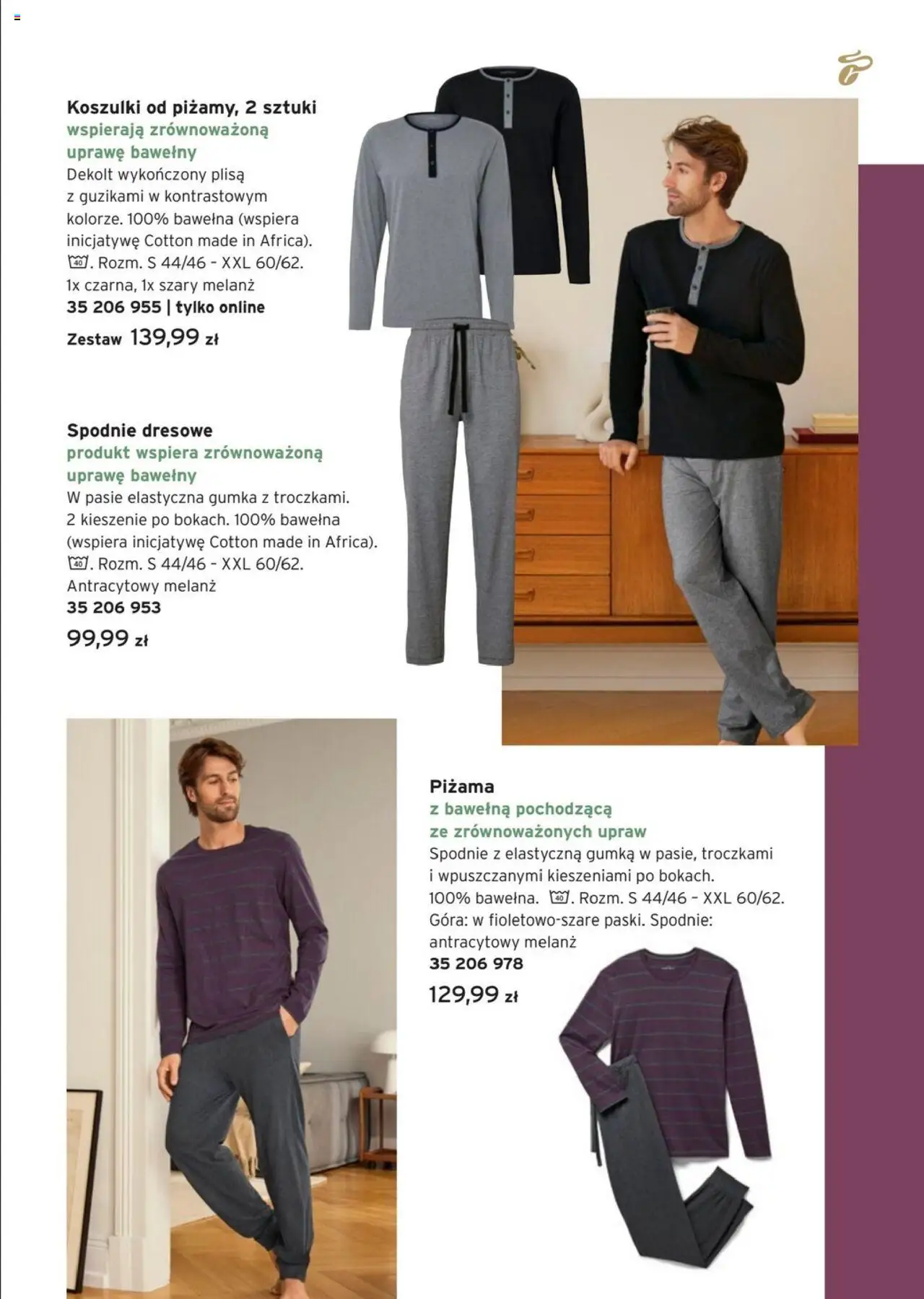 Tchibo promocje od 16.09.2025 | Strona: 9 | Produkty: Spodnie, Piżama