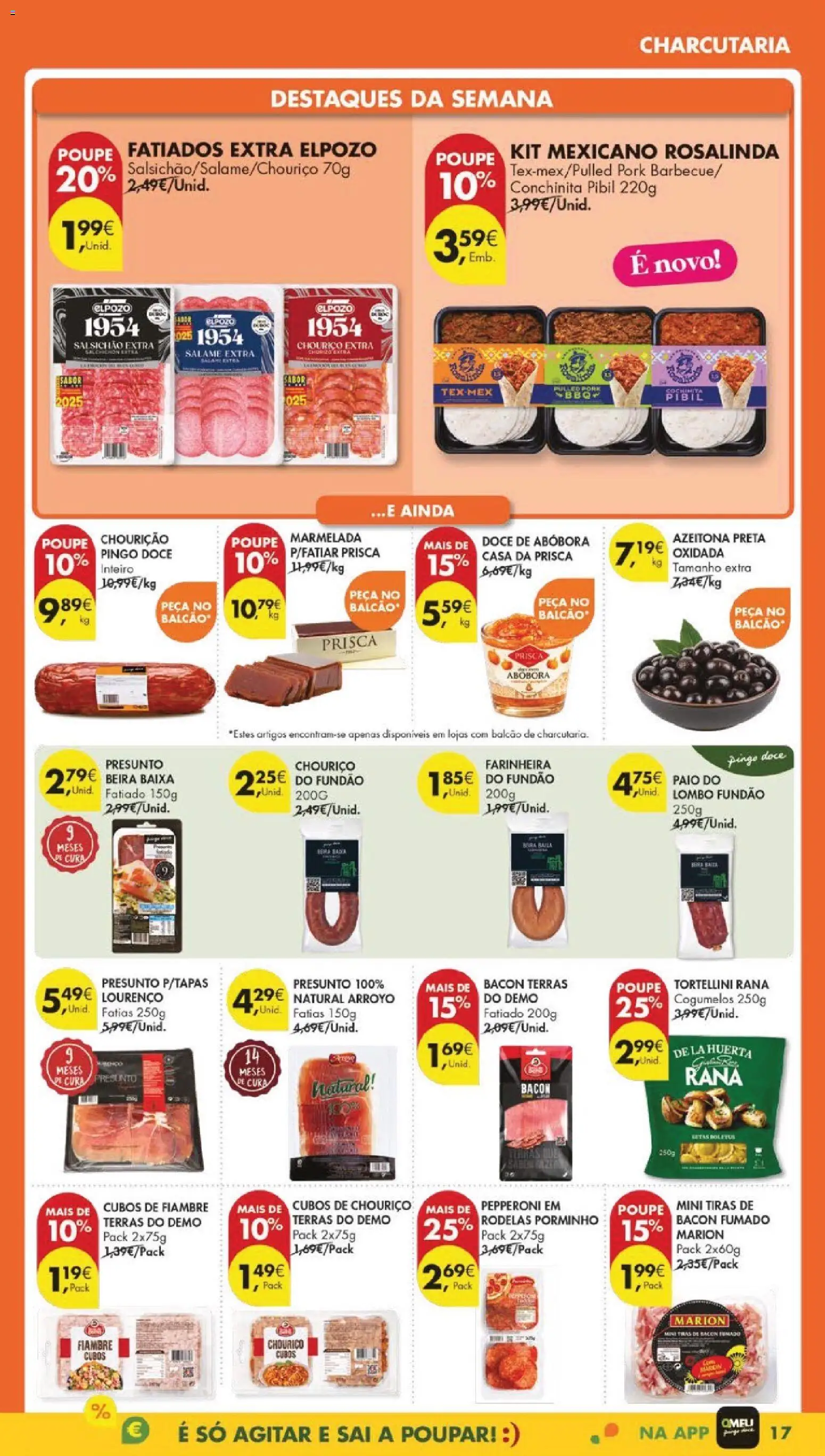 Pingo Doce folheto │ válido de 24.02.2026 | Página: 19 | Produtos: Marmelada, Presunto, Abóbora, Cogumelos