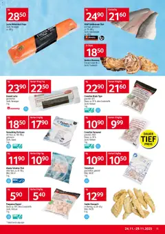 Prodega Aktionen ab 24.11.2025 gültig | Seite: 11 | Produkte: Tintenfisch, Lachs