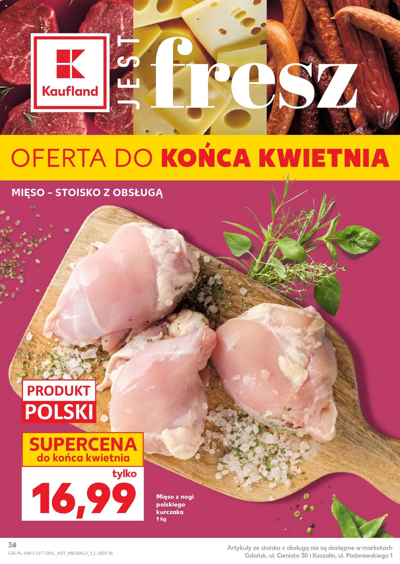 Kaufland gazetka od 23.04.2026 | Strona: 36 | Produkty: Mięso