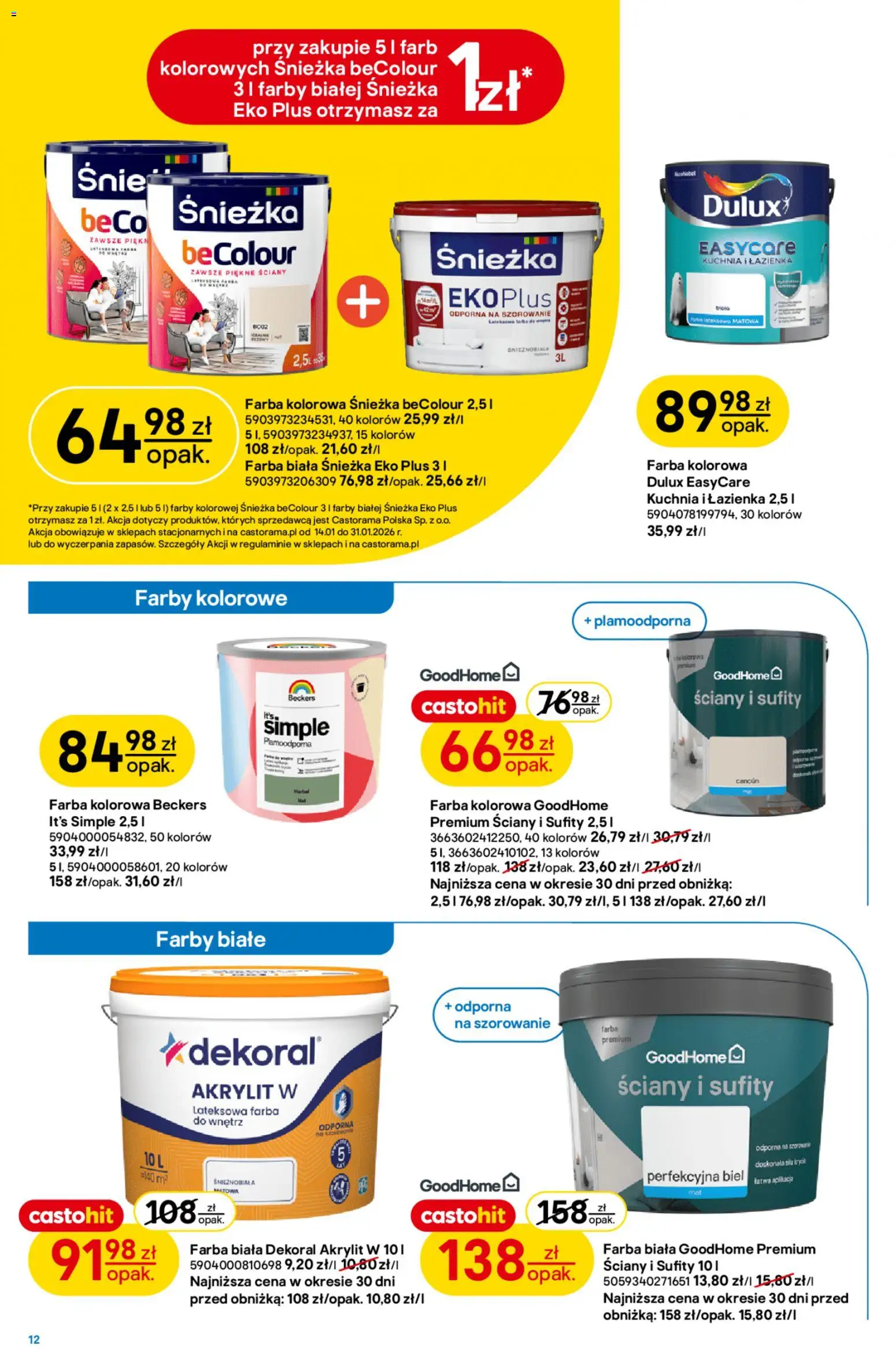 Castorama Gazetka od 14.01.2026 | Strona: 12