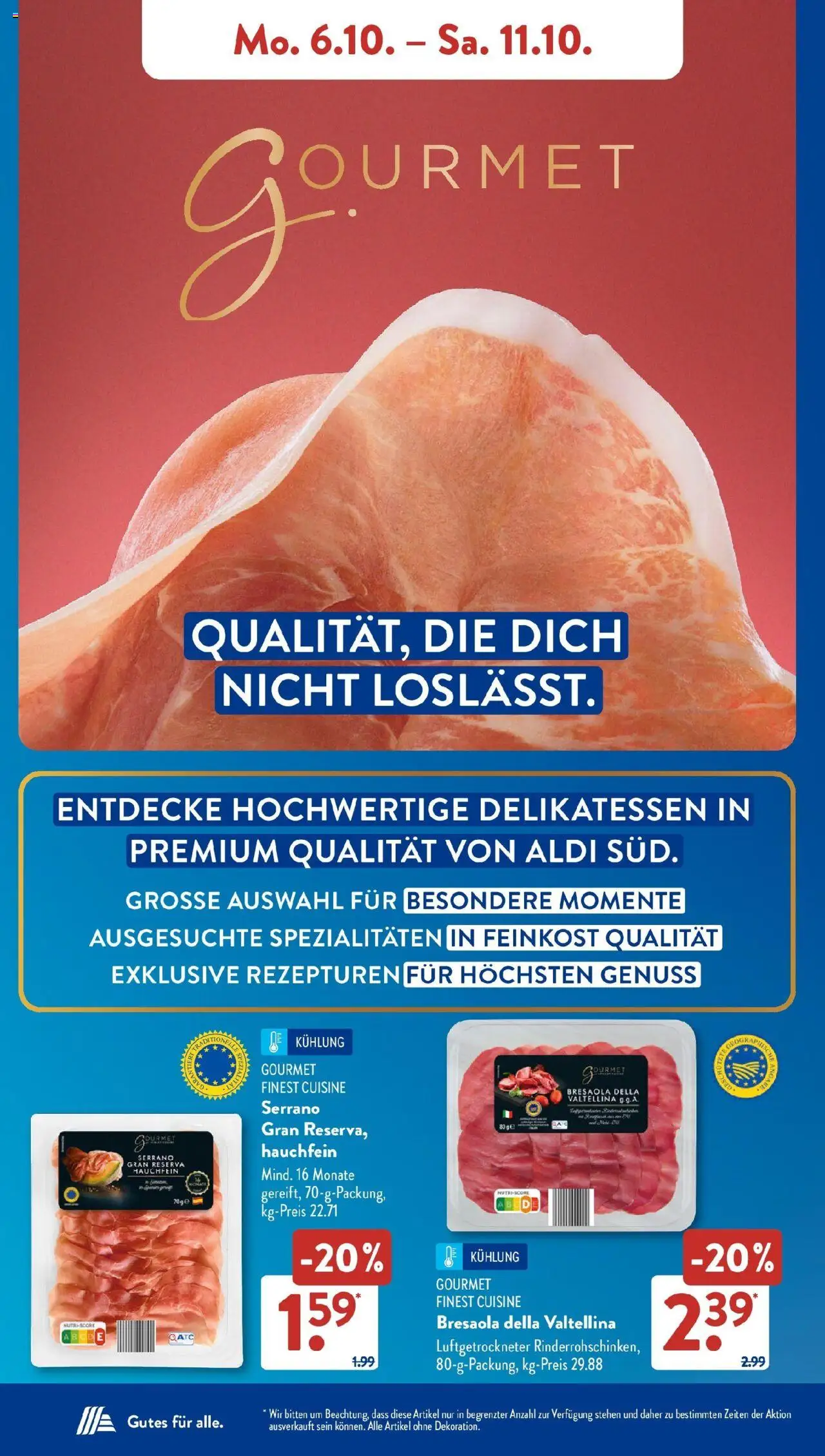 Aldi Süd - Aldi Süd: Wochenangebote – gültig ab 06.10.2025 | Seite: 8