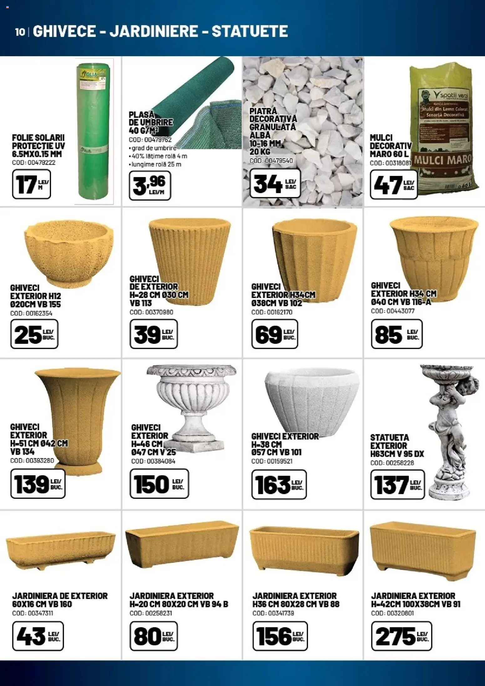 Noul catalog Ambient – valabil de la 16.04.2026 | Pagină: 10 | Produse: Ghiveci