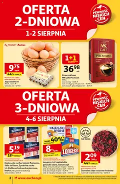 Auchan Gazetka od 31.07.2025 | Strona: 2
