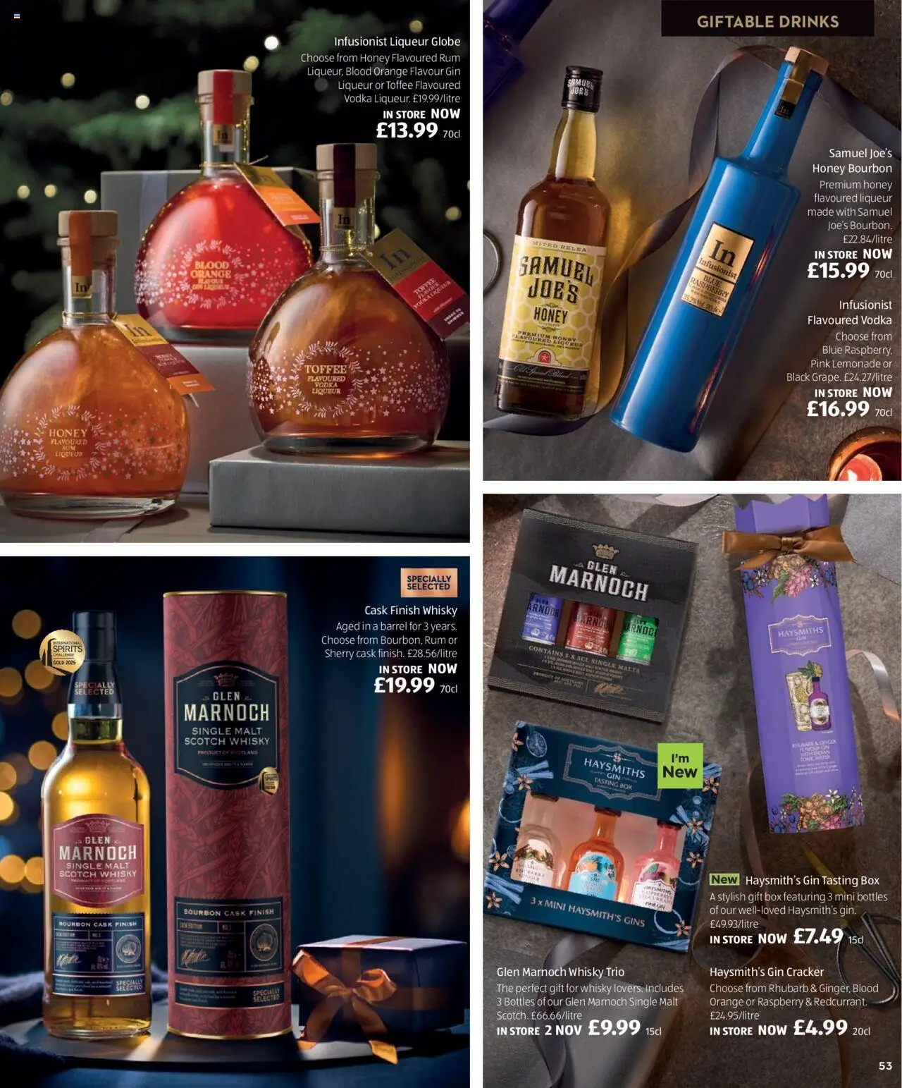 {H1} | Page: 53 | Products: Vodka, Honey, Keksajt, Raspberry