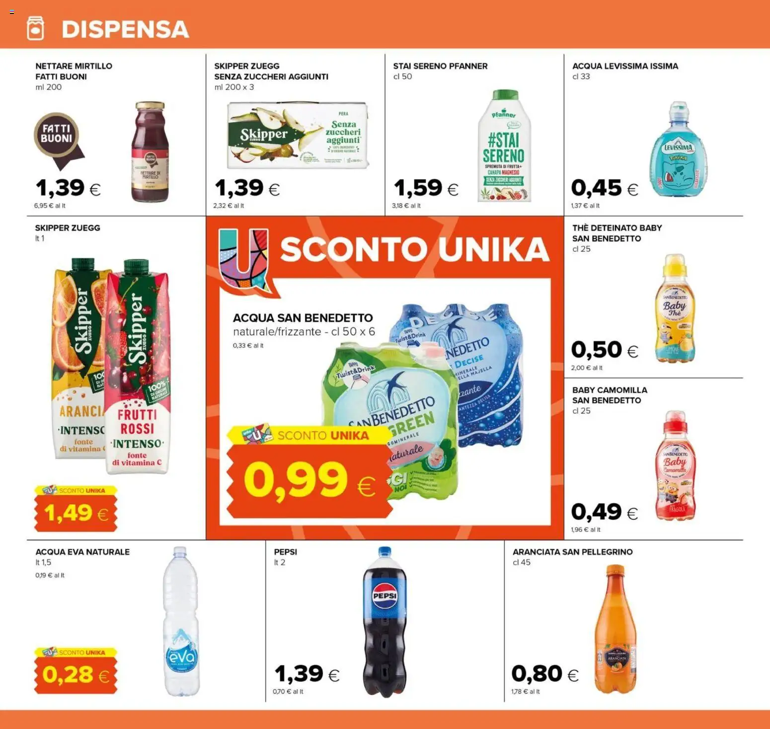 Volantino Tigre del 02.01.2026 | Pagina: 12 | Prodotti: Acqua, Pera, The, Pepsi